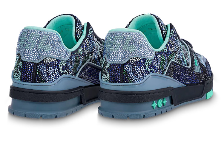 LOUIS VUITTON Trainers 'Crystal Blue' 1AARGM - 3