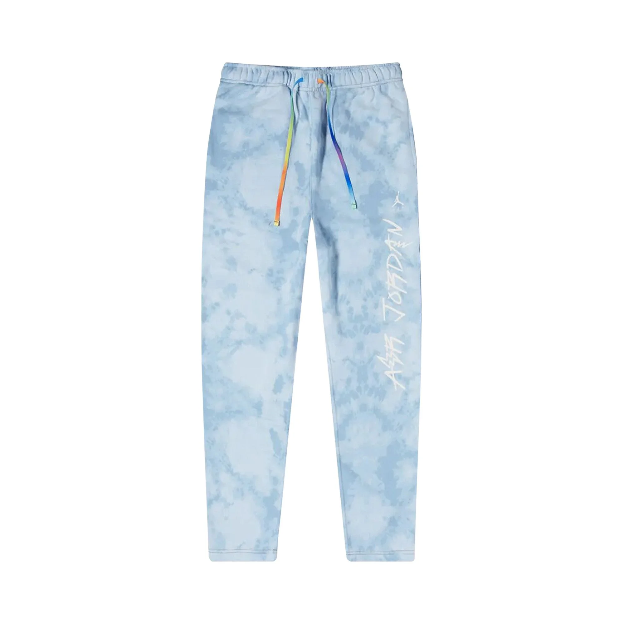 Air Jordan x J Balvin Fleece Pants 'Celestine Blue/Leche Blue' - 1