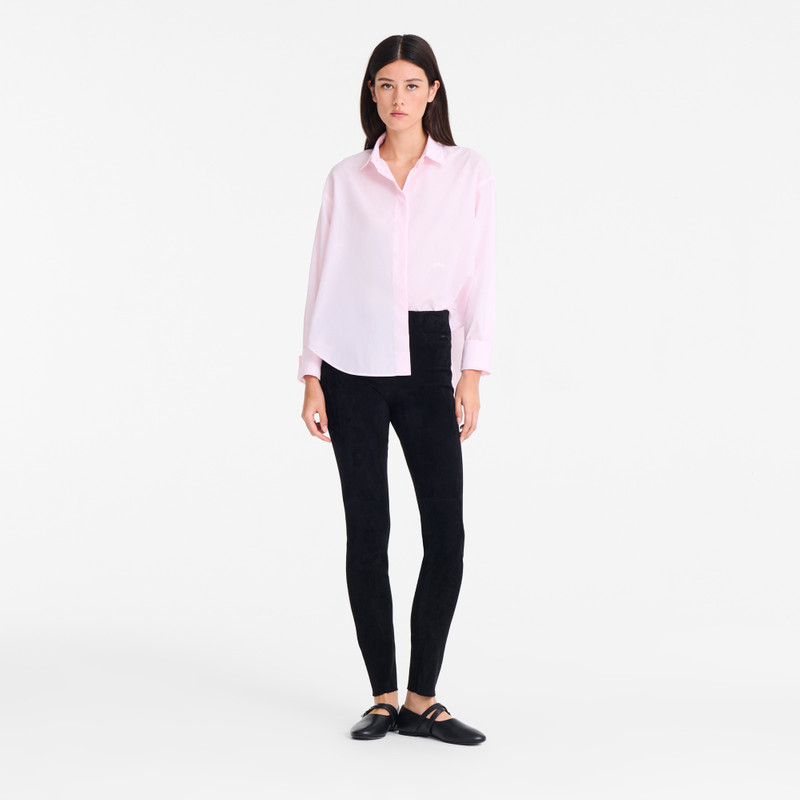 Longchamp Trousers Black - Leather outlook