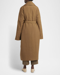 Loro Piana Dwight Japanese Silk Wrap Coat | neimanmarcus