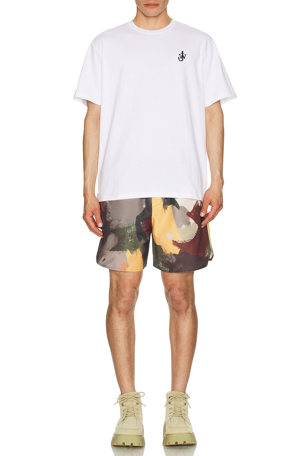 Anchor Embroidery T-Shirt - 5