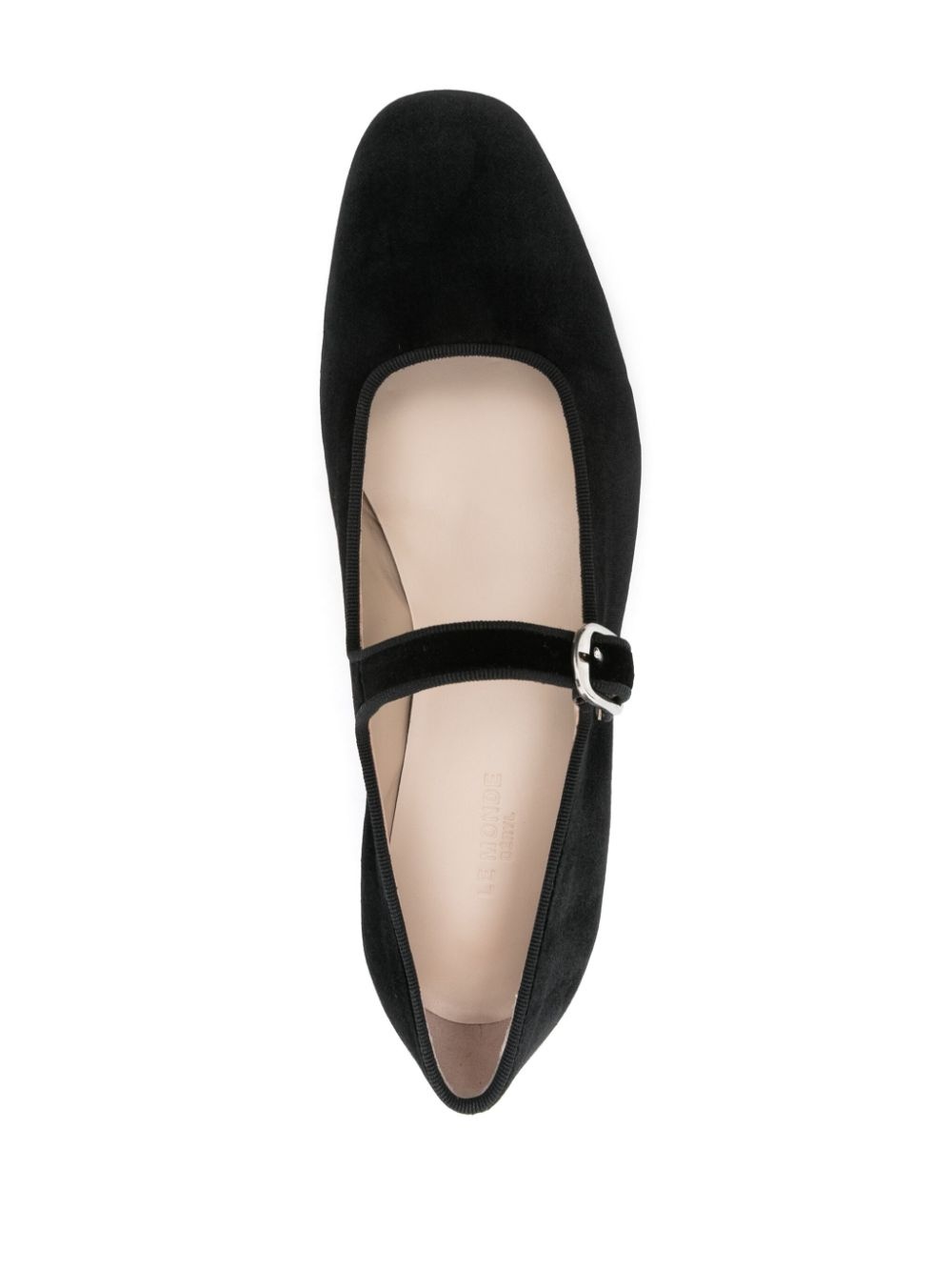 velvet ballet flats - 4