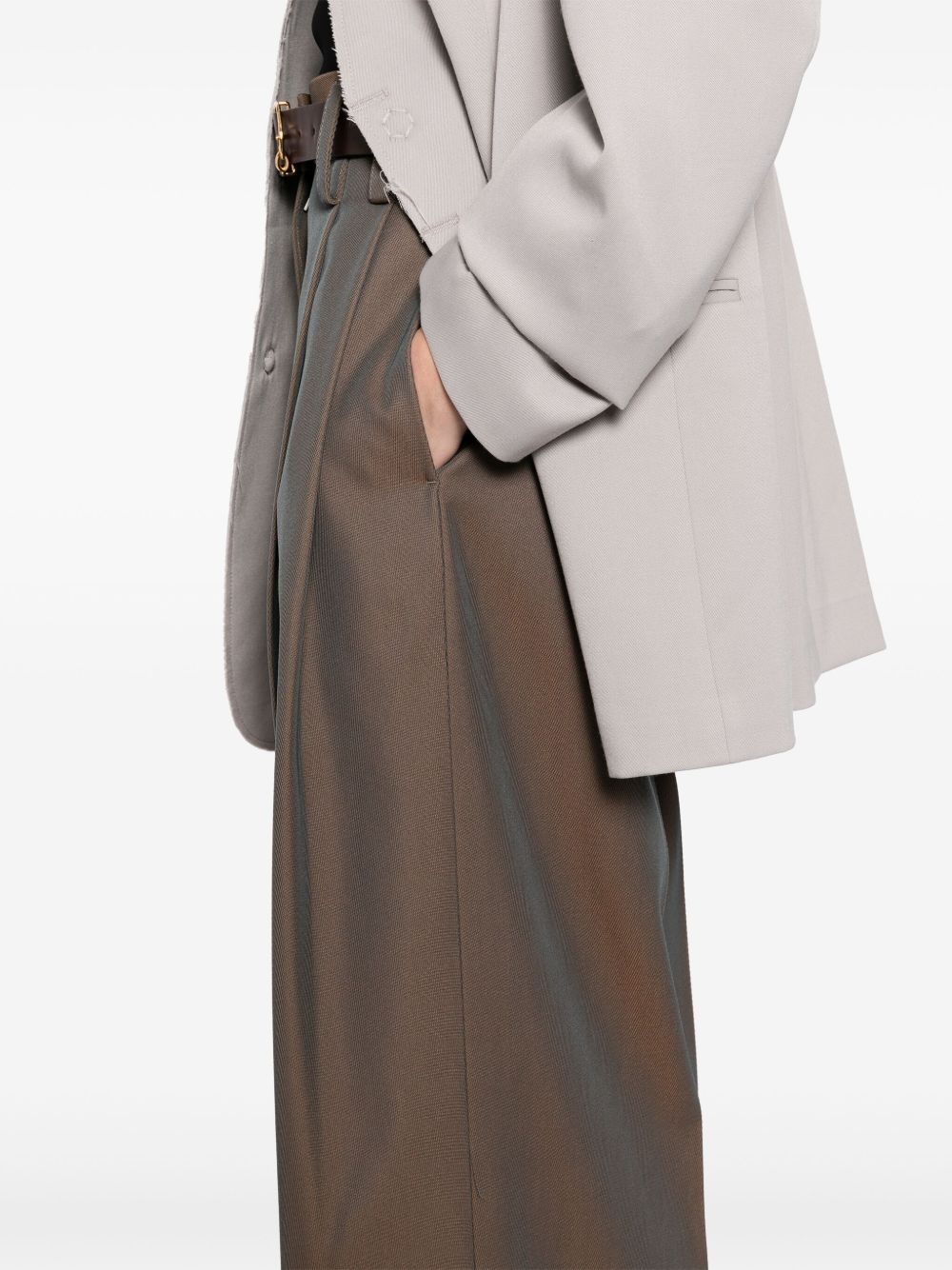 wide-leg trousers - 5