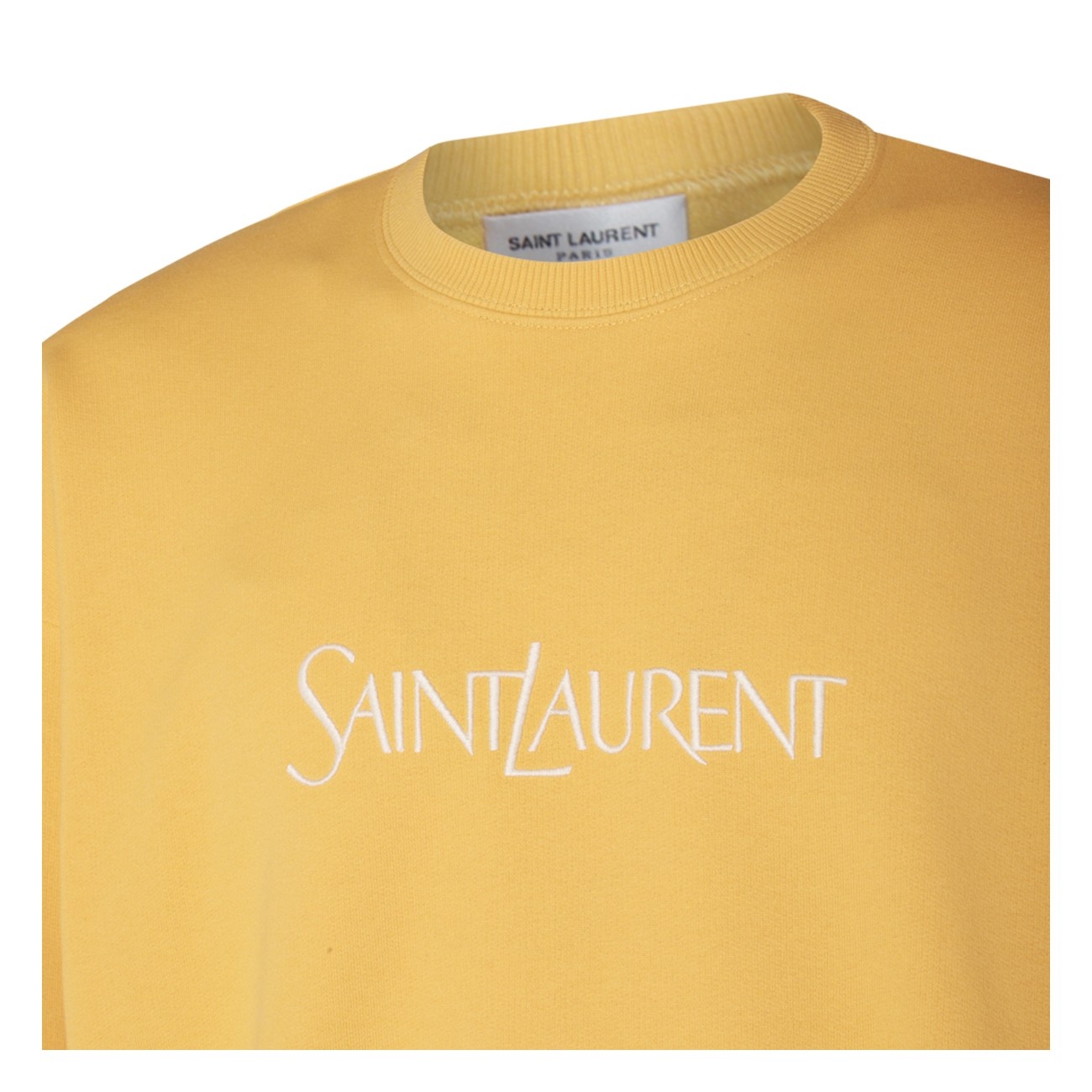 yellow cotton sweatshirt - 3