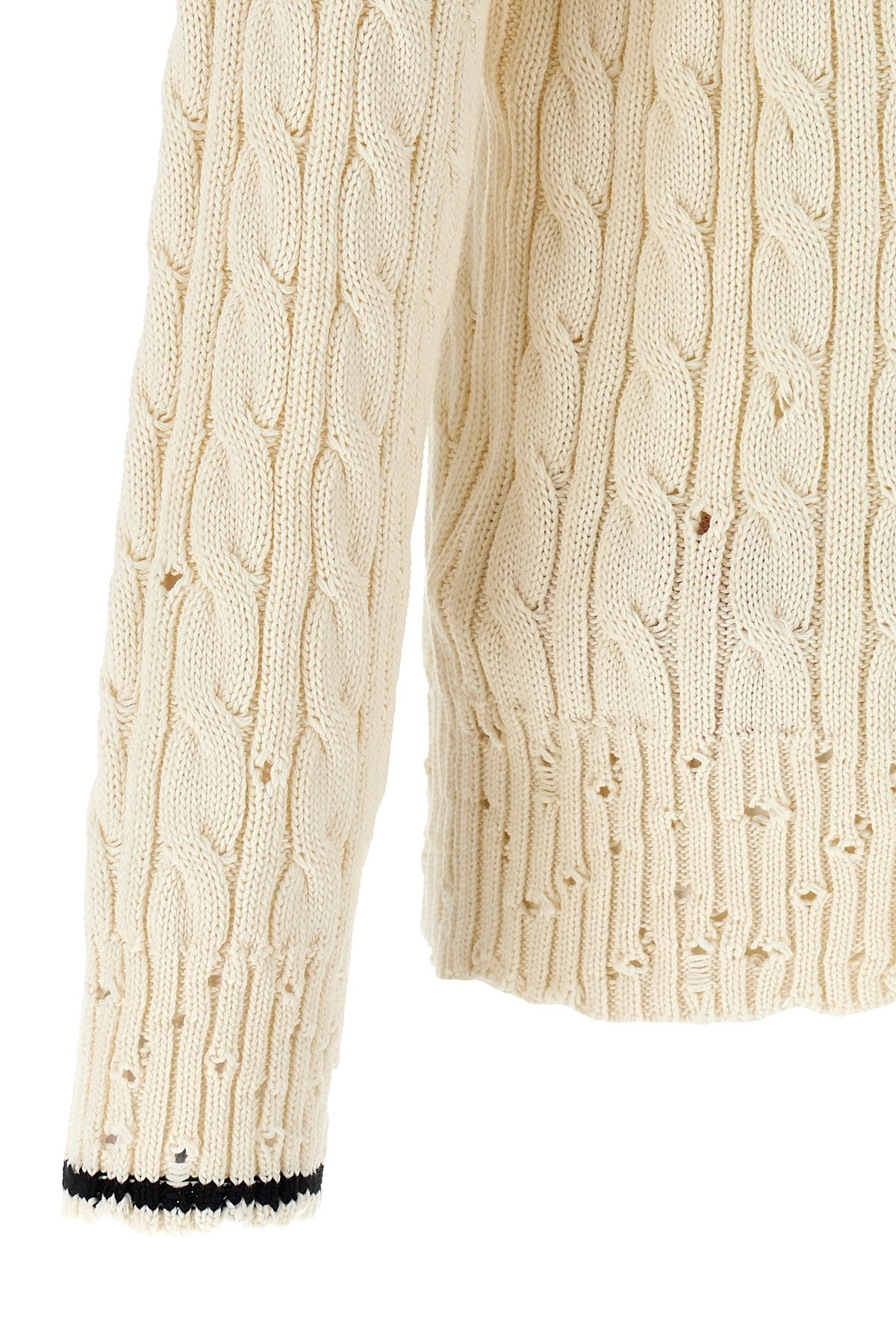 'V' neckline sweater - 5