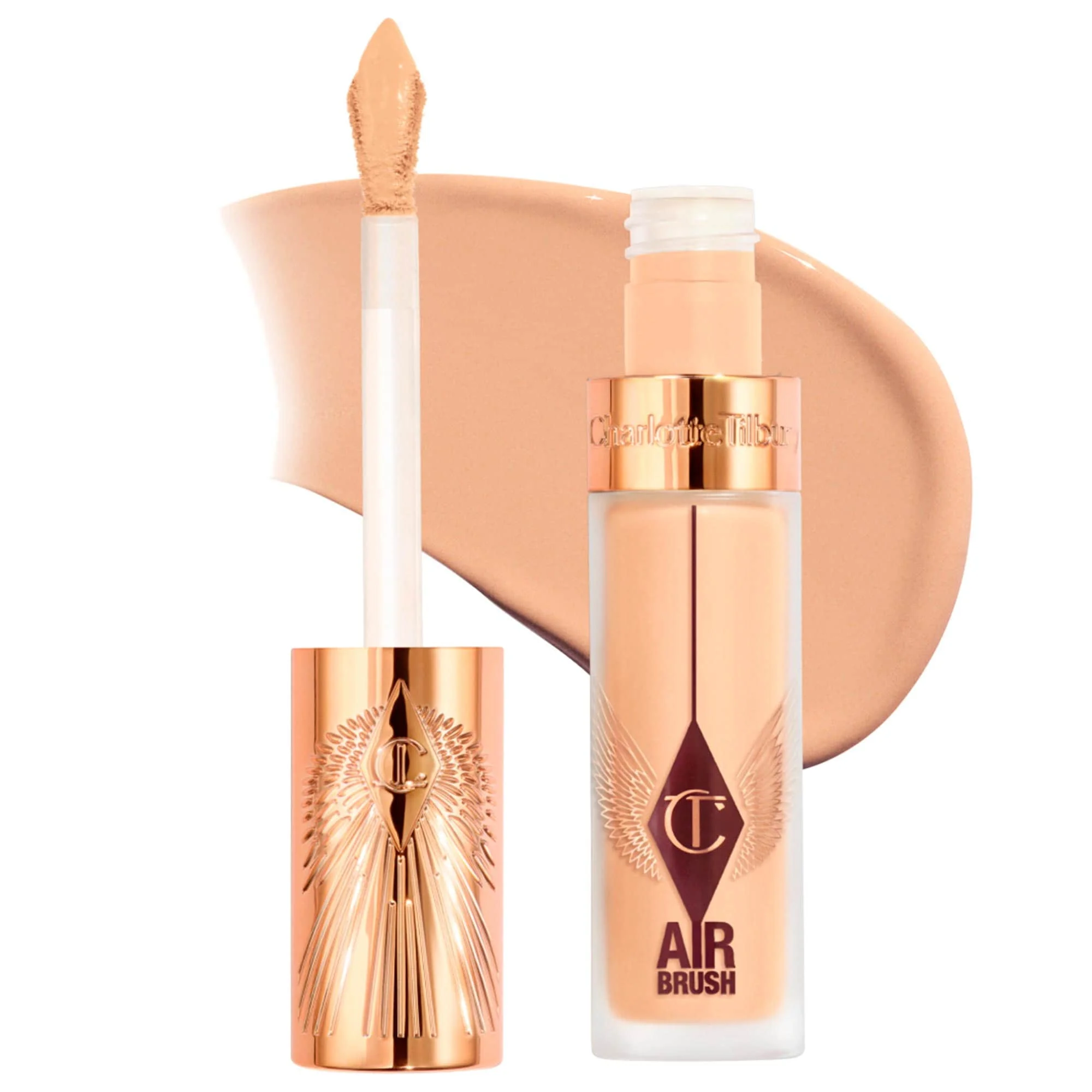 Airbrush Flawless Crease-Proof Long-Wear Blur Concealer with Hyaluronic Acid - 1