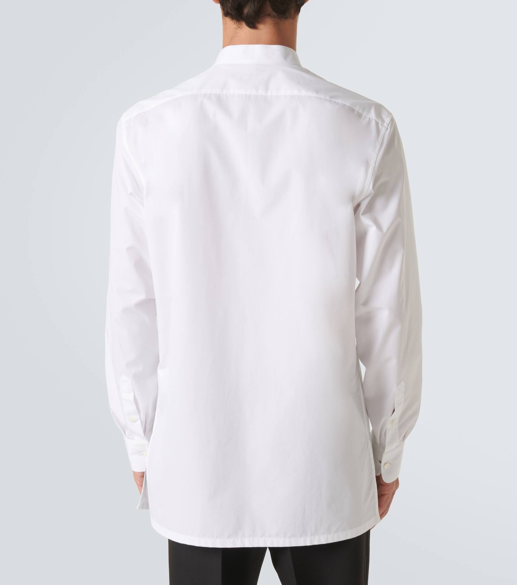Cotton tuxedo shirt - 4