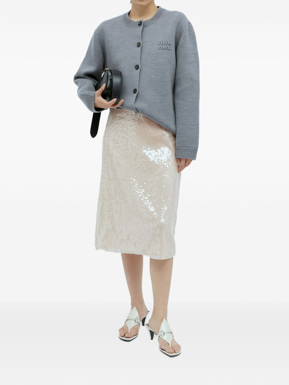sequin midi skirt - 2