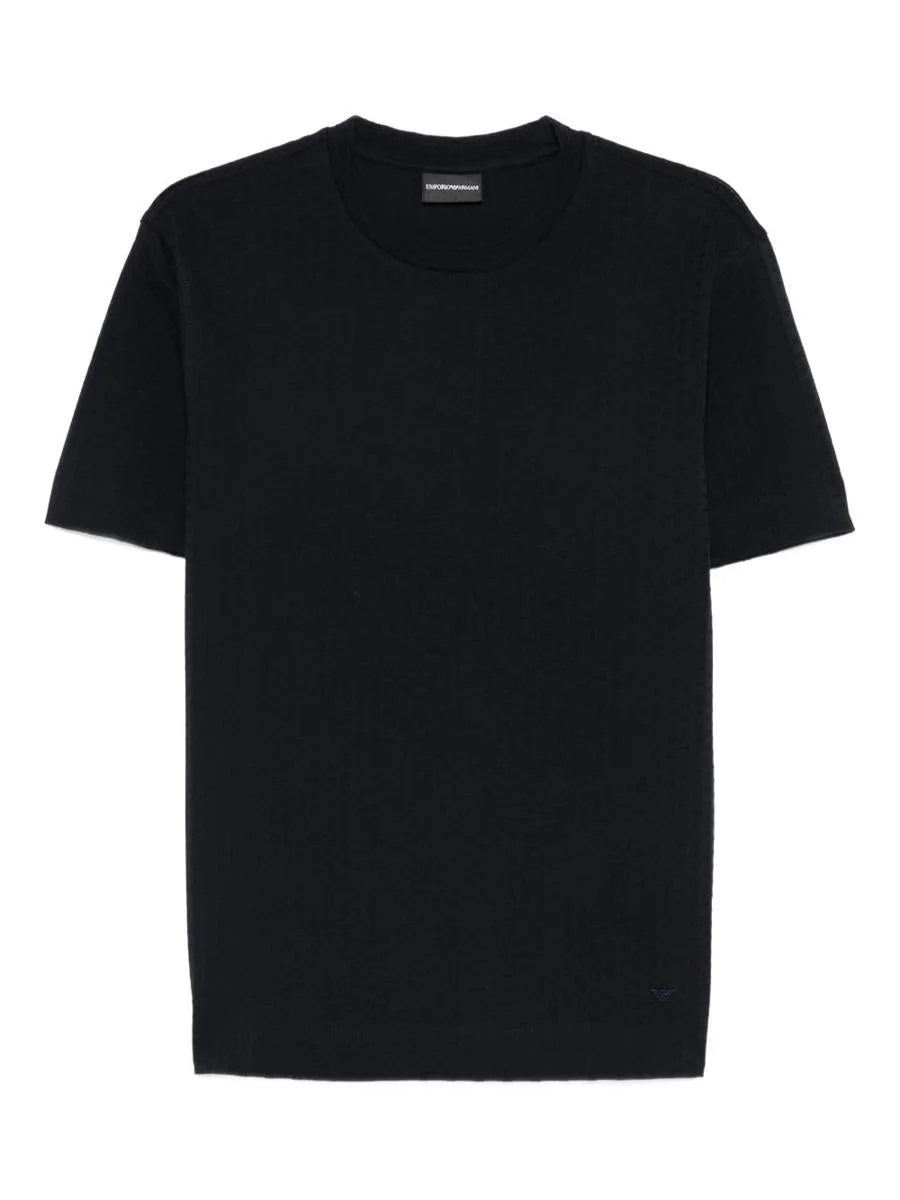 Emporio Armani Logo Cotton T-Shirt - 1