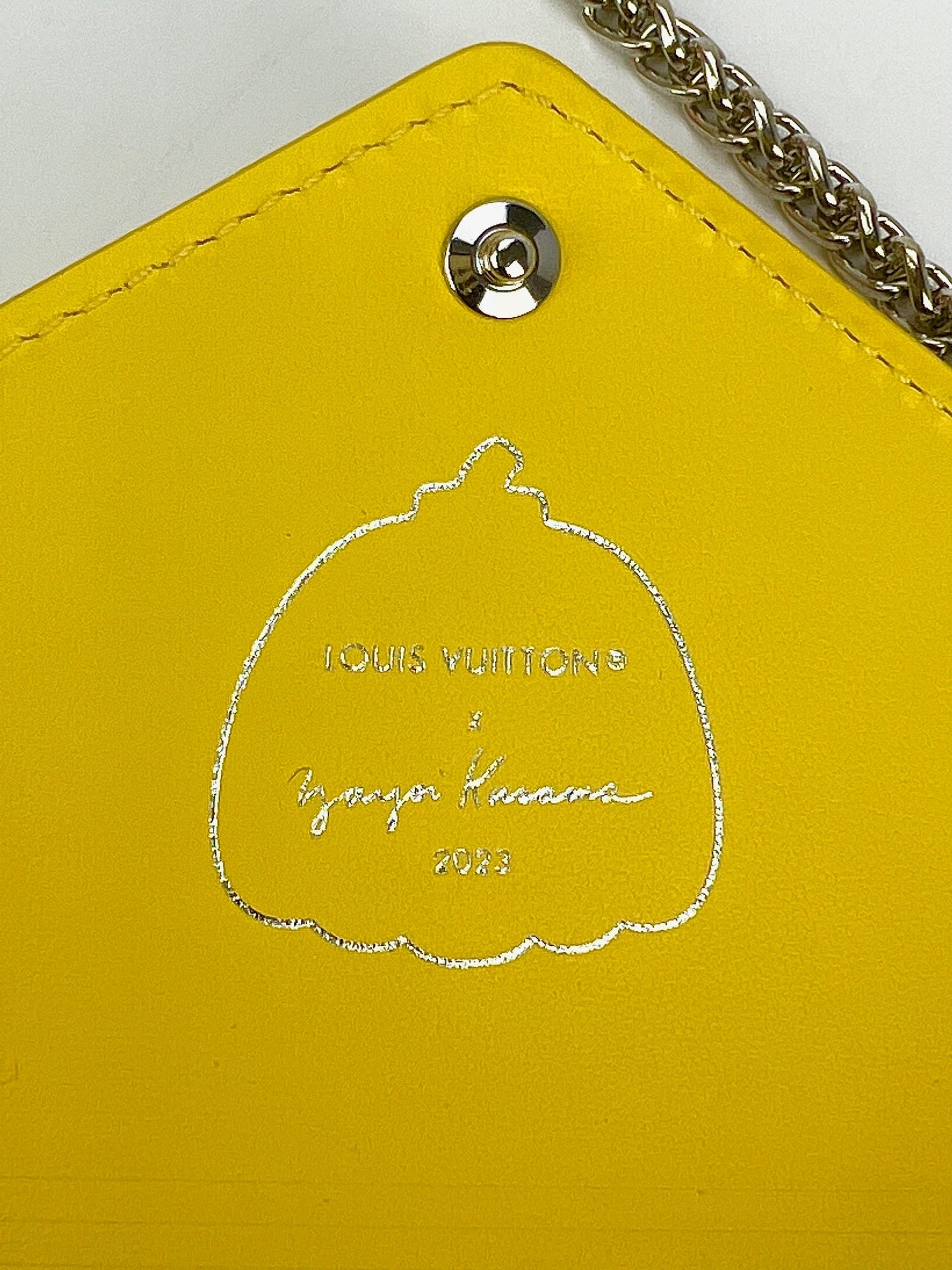 Louis Vuitton x Yayoi Kusama Zippy Wallet Yellow/Black in Grained