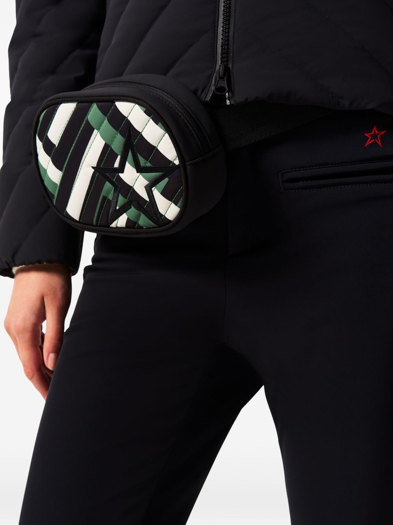 PERFECT MOMENT star-motif quilted mini belt bag outlook
