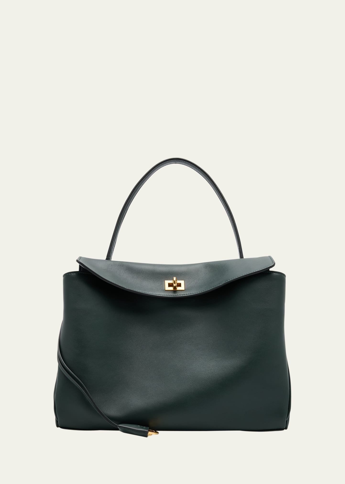 Rodeo Medium Leather Top-Handle Bag - 1