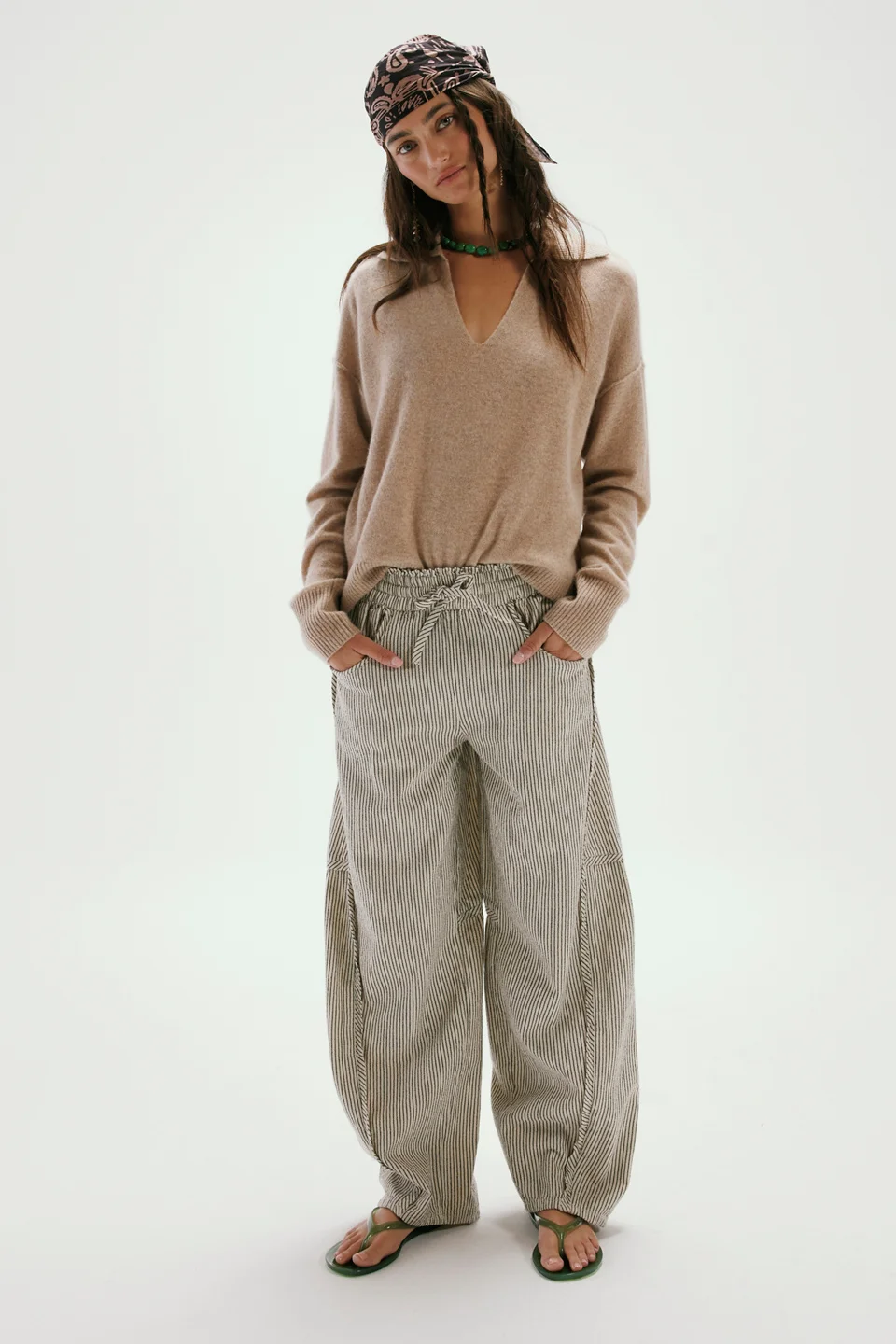 Something Good Pull-On Barrel Pants - 1