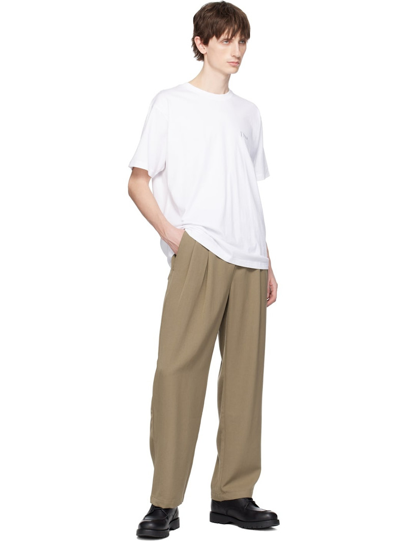 Dime White Classic Small Logo T-shirt outlook