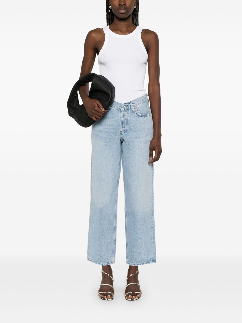 V-waist jeans - 2