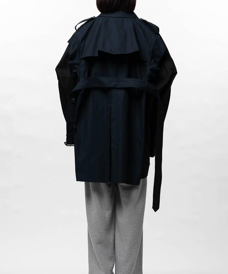 Vest Combined Balmacaan Coat 5
