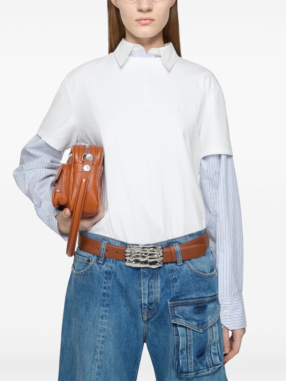 appliqué T-shirt - 4