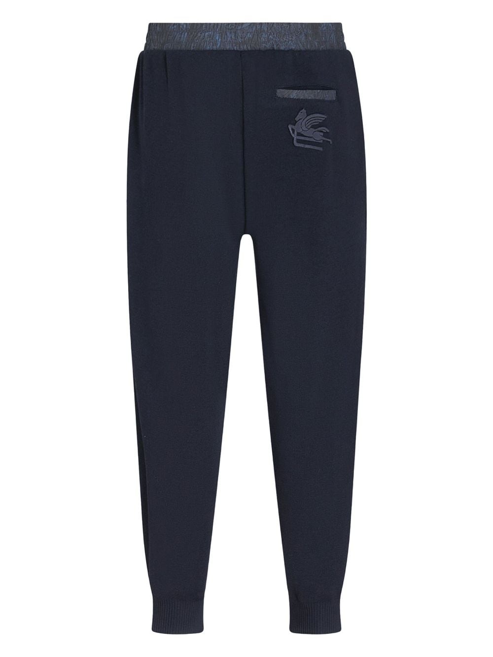 paisley print-band track trousers - 5