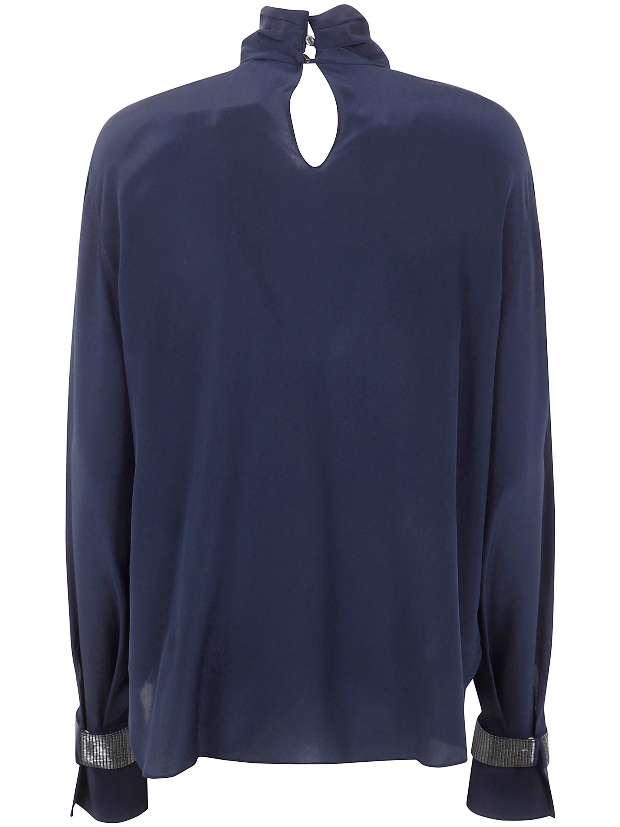 Brunello Cucinelli Women Turtle Neck Blouse - 2