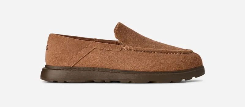 ® Men's Shep Loafer Sheepskin Slippers in Chestnut - 1