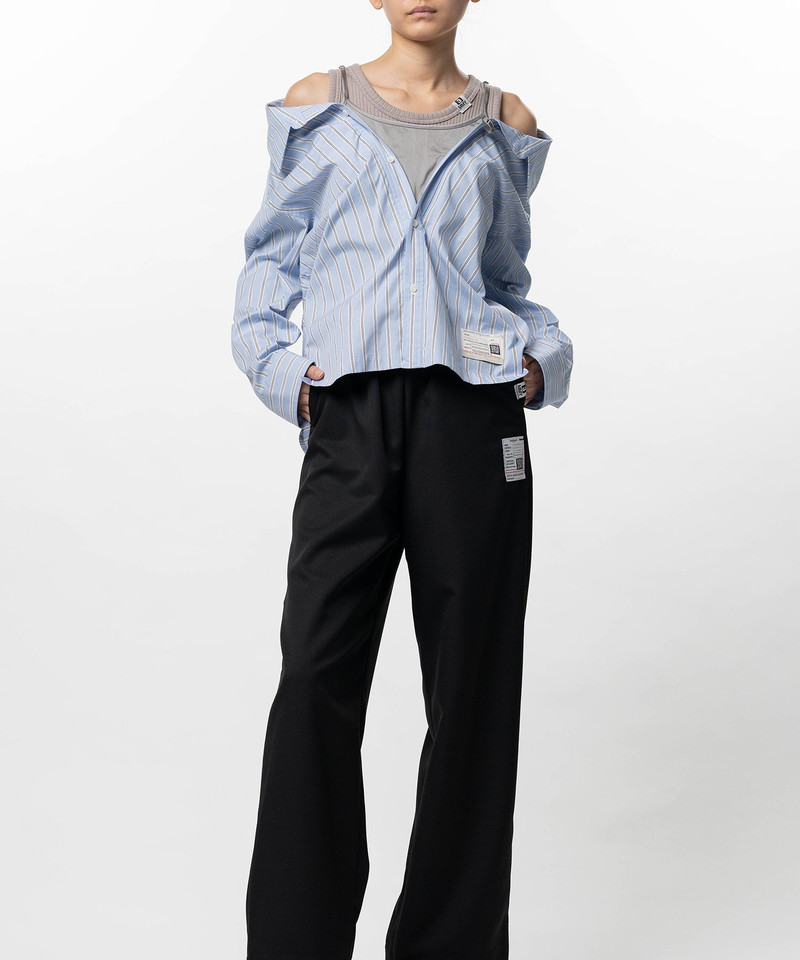 Maison MIHARAYASUHIRO Triple Layered Stripe Shirt outlook