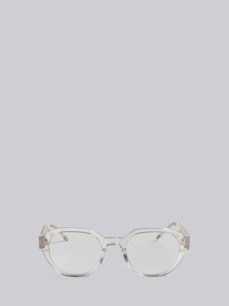 TB716 - Crystal Clear Round Glasses 1
