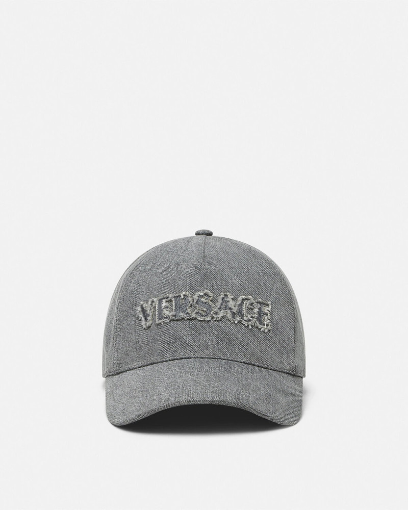 Logo Denim Baseball Cap 1