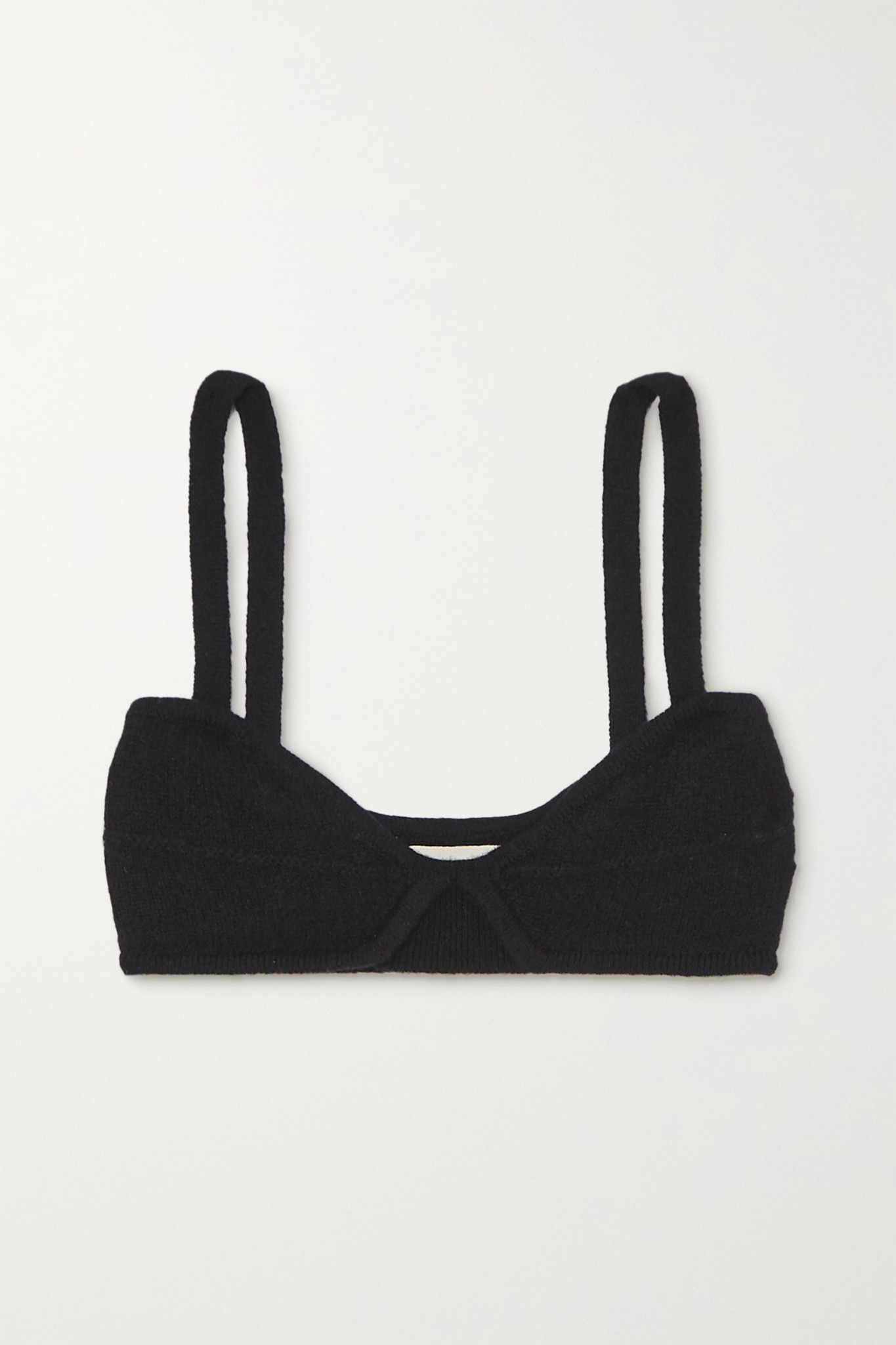 Eda cashmere soft-cup bra - 1