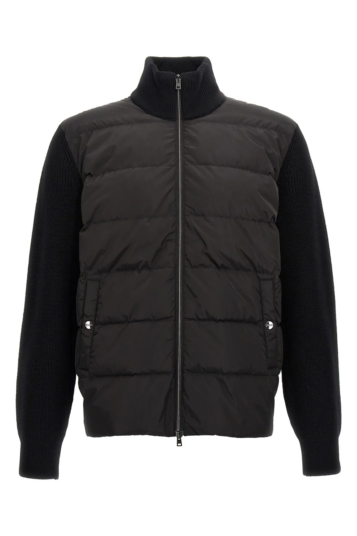 Two-material puffer jacket - 1