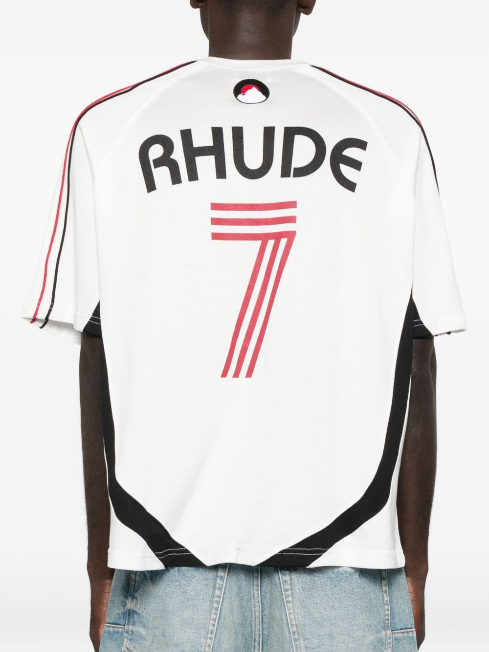 panelled team T-shirt - 3