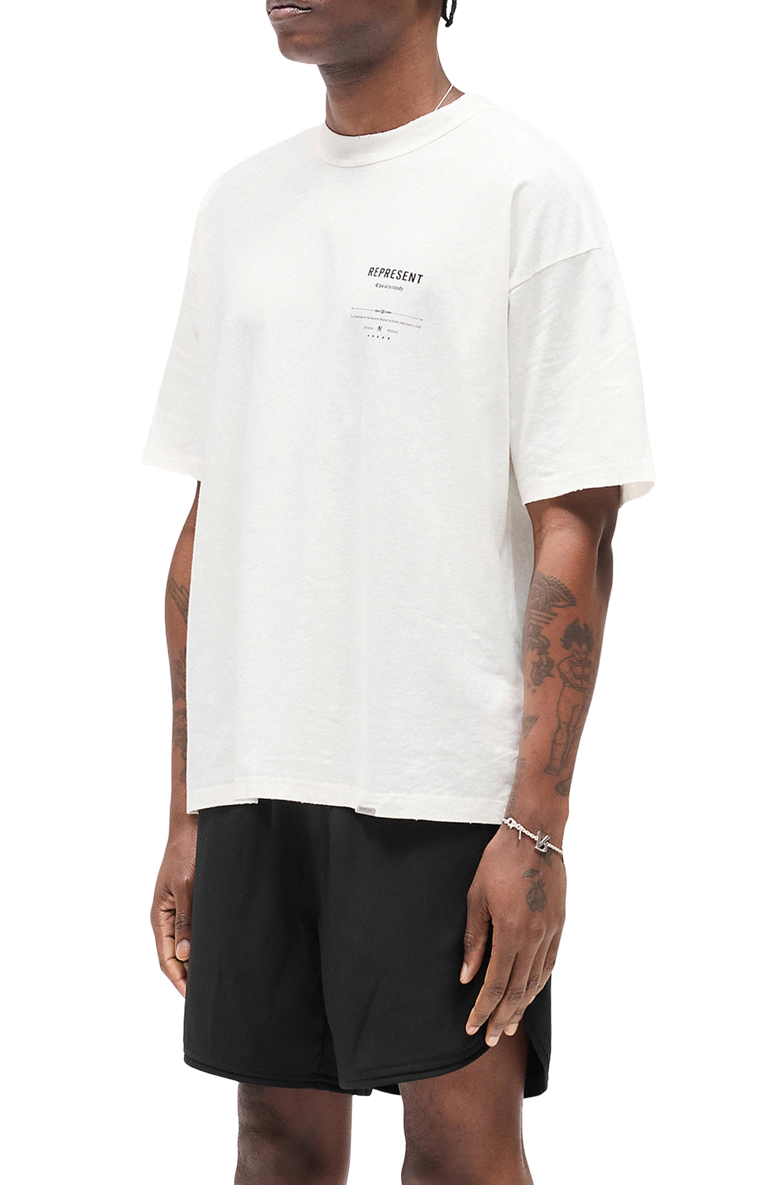 Represent Revere Manor Graphic T-Shirt in Aged White at Nordstrom - 3