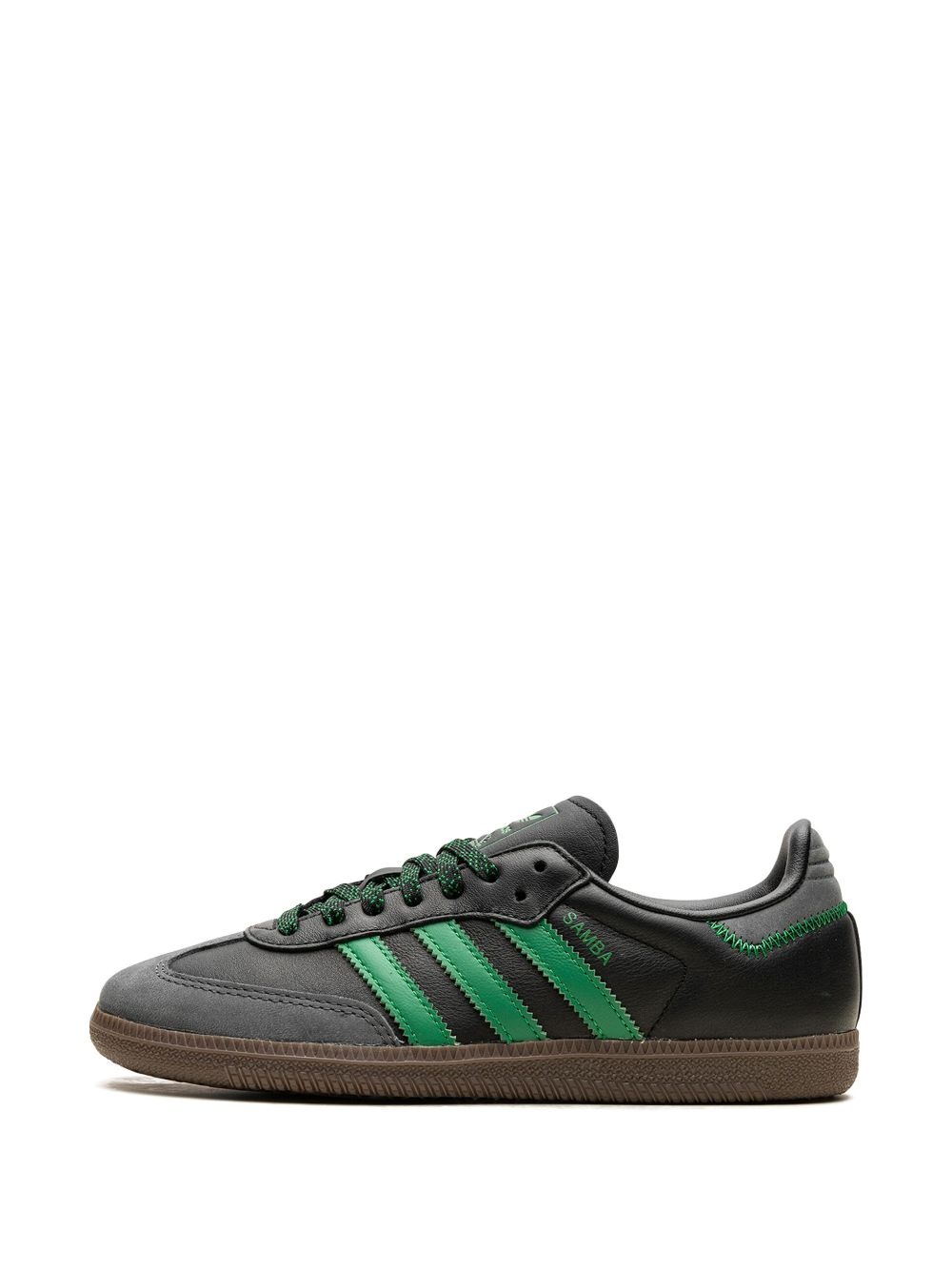 Samba OG "Black/Green" sneakers - 5