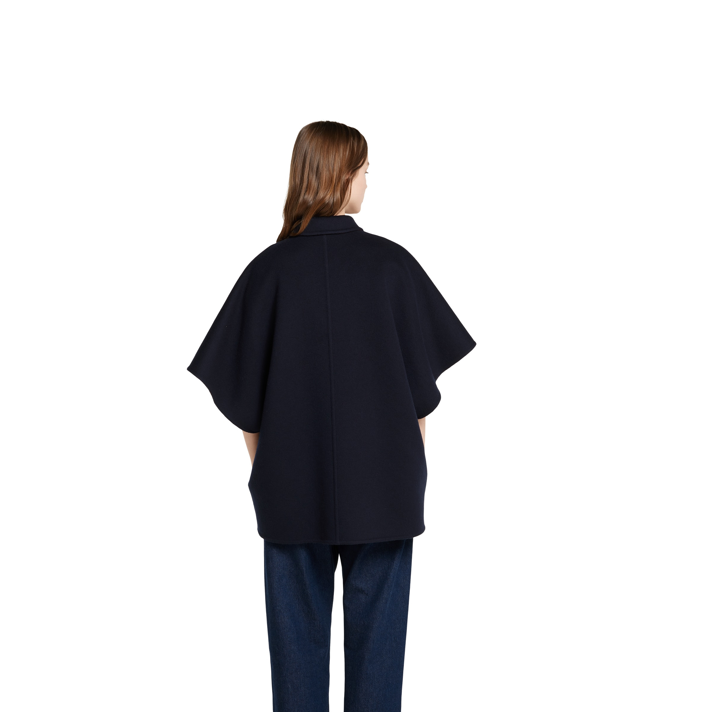 Reversible wool silk coat - 4