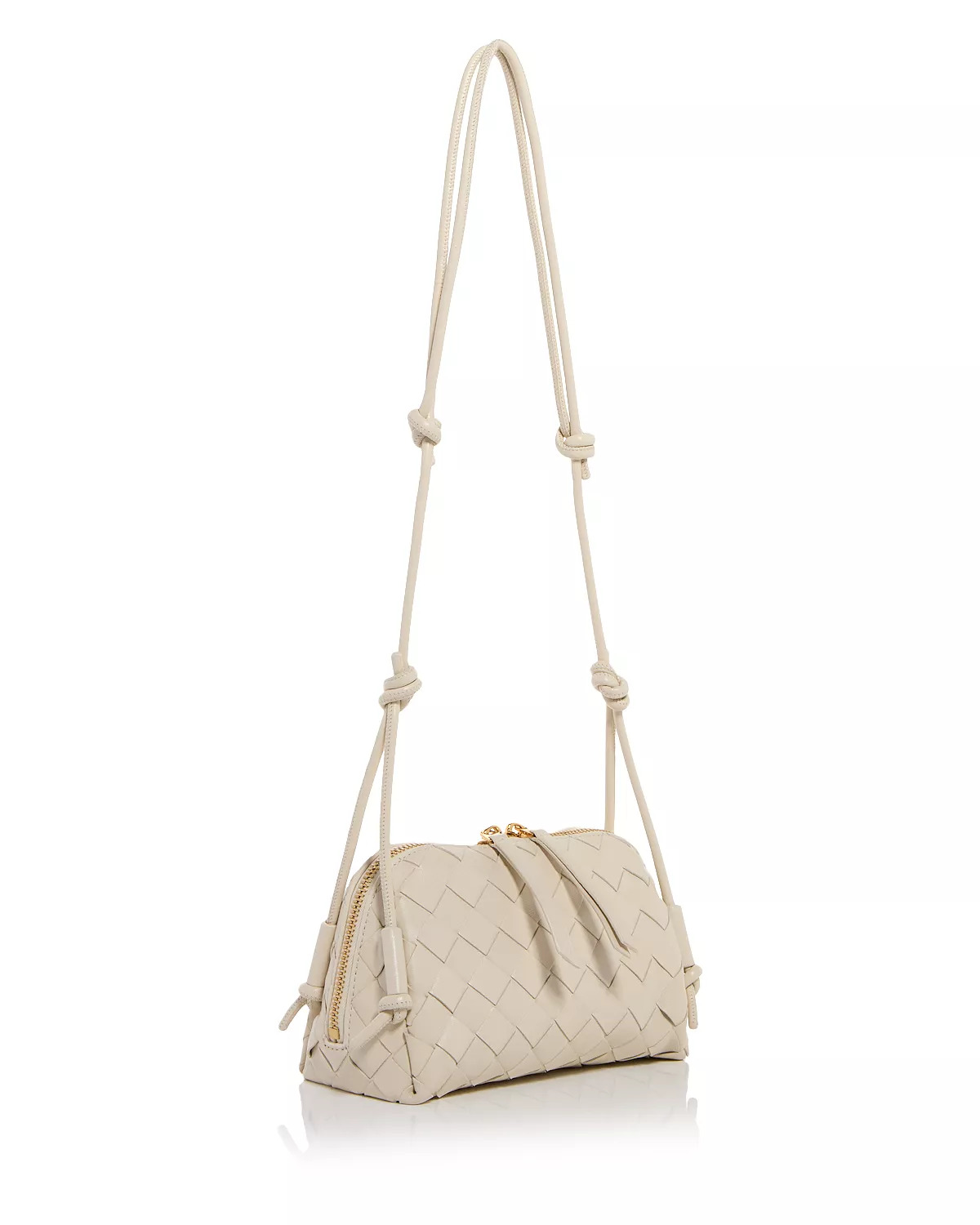 Concert Pouch Intrecciato Leather Shoulder Bag - 4
