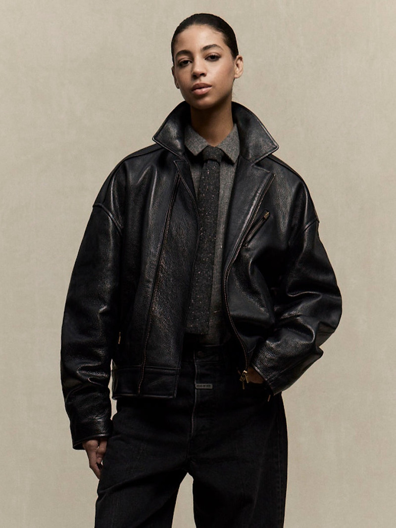 Leather Motorcycle Jacket 2