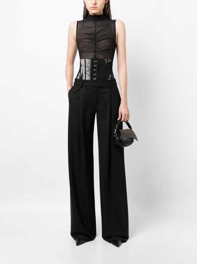 Monse bustier-style high-waist trousers outlook