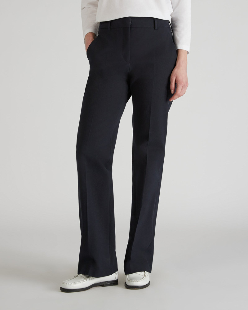 SLOWEAR Regular fit trousers in two-way stretch gabardine outlook