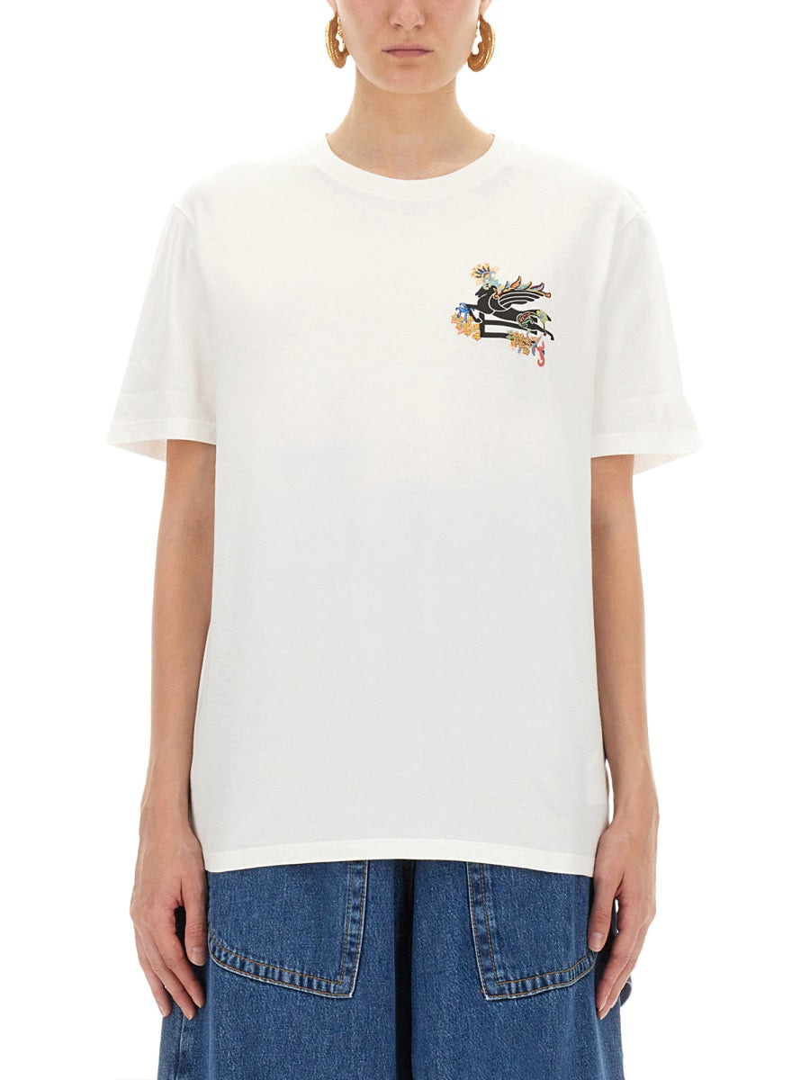 T-Shirt With Pegasus - 1