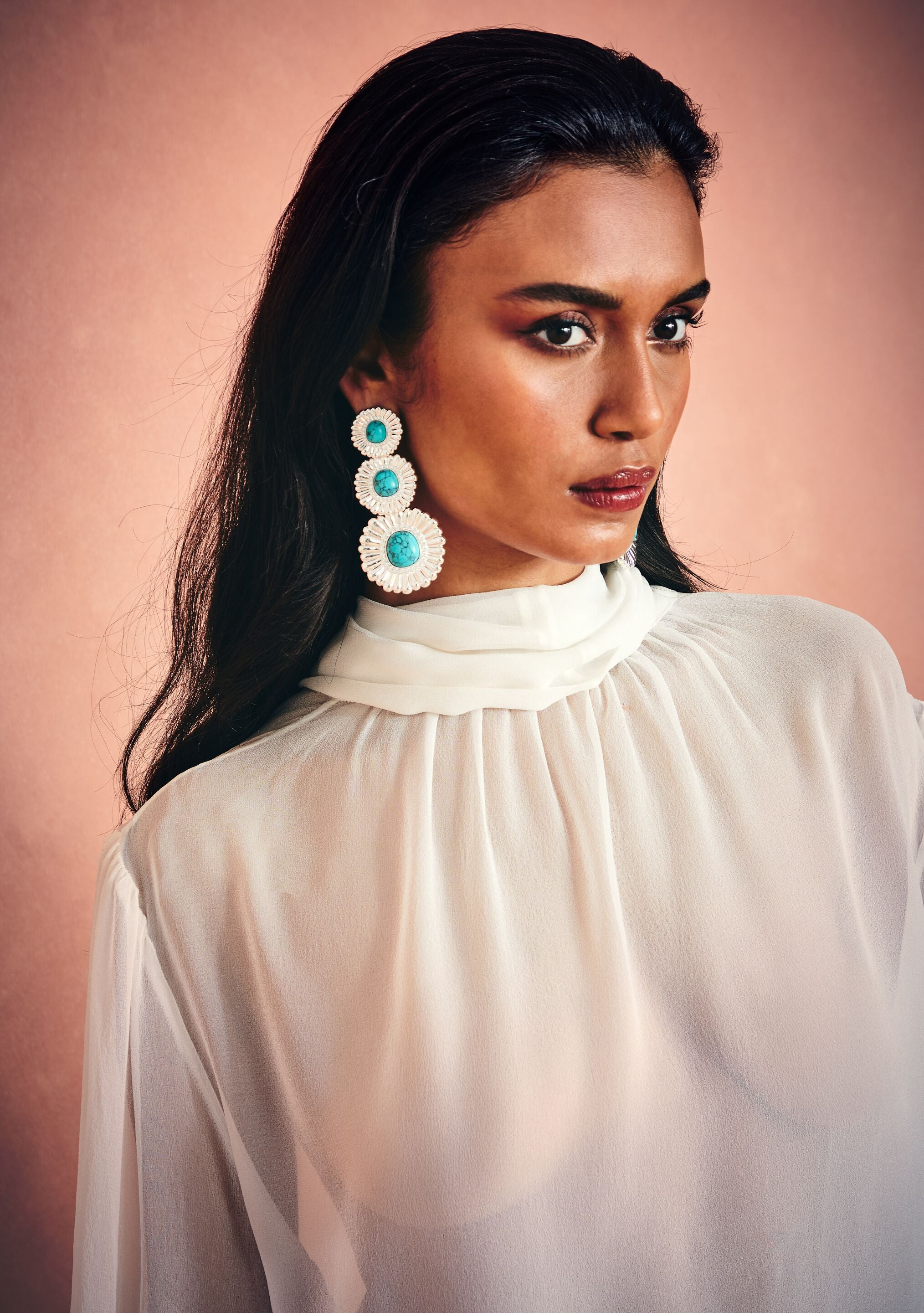 ORABELLA TURQUOISE EARRINGS - 2