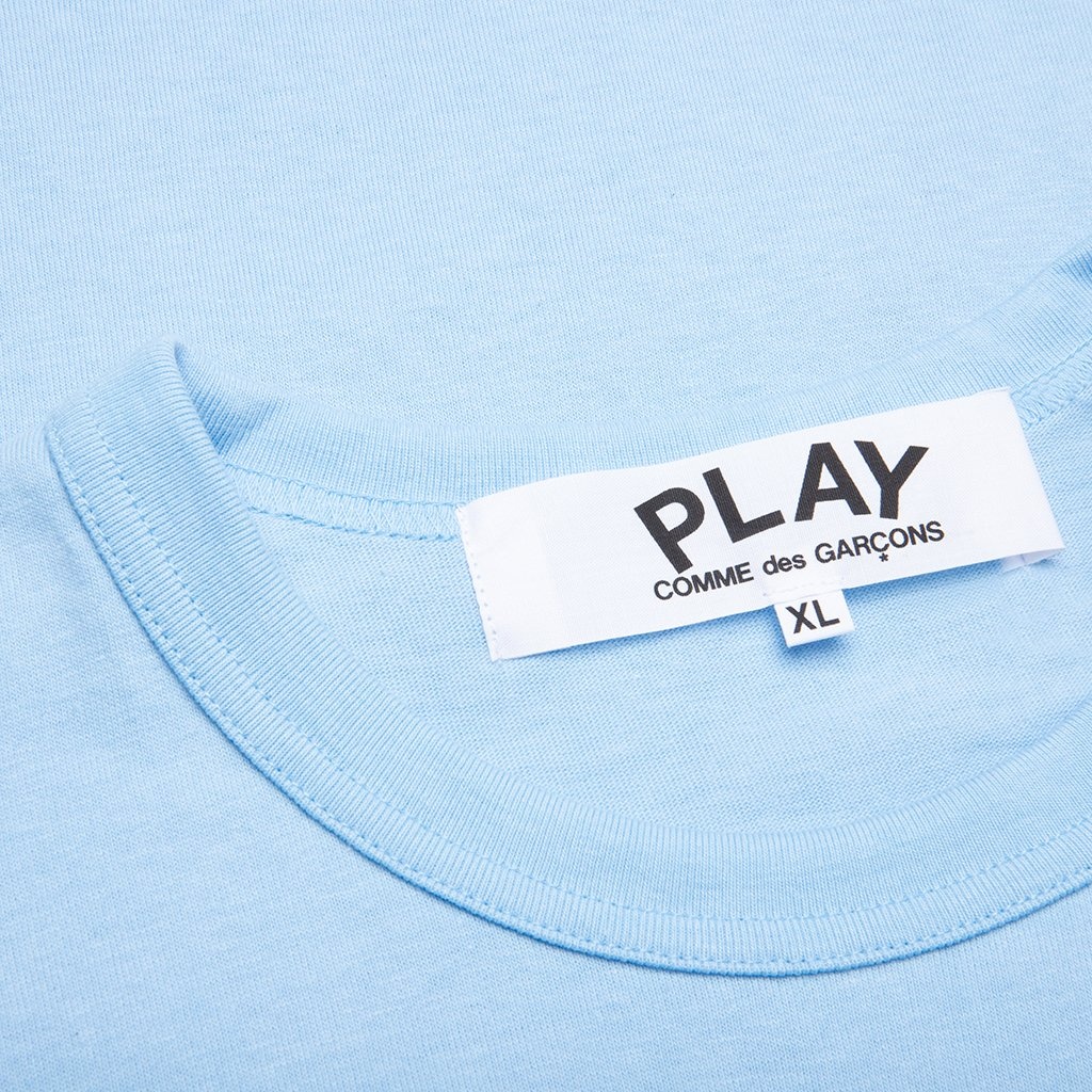 PASTELLE WOMEN'S POLKA DOT LOGO T-SHIRT - BLUE - 4