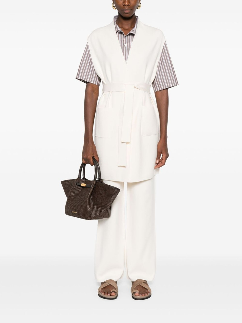 Max Mara elasticated-waist palazzo trousers outlook