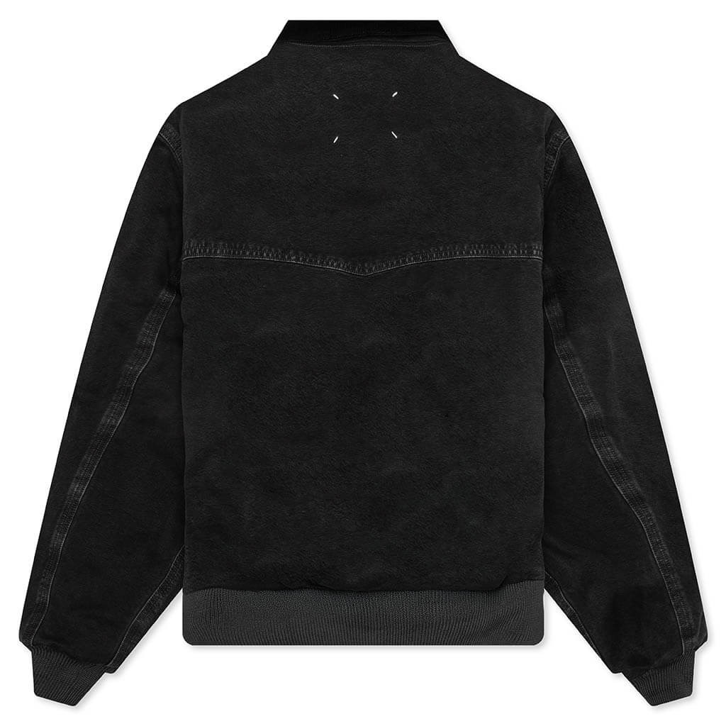 YOKE CABAN JACKET - WASHED BLACK - 2
