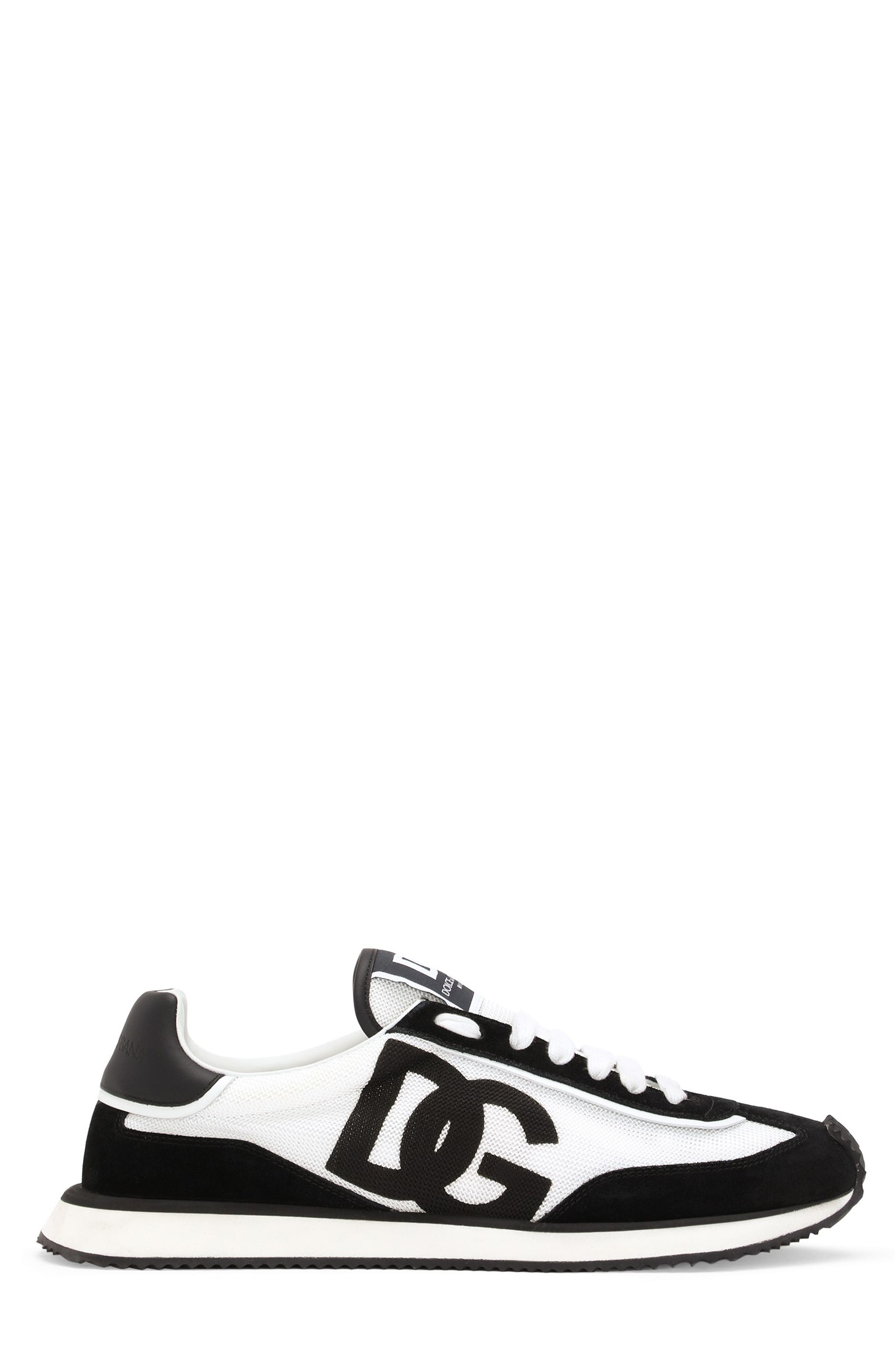 Dolce&Gabbana DG Cushion Sneaker in 8I050 Black/White at Nordstrom - 3