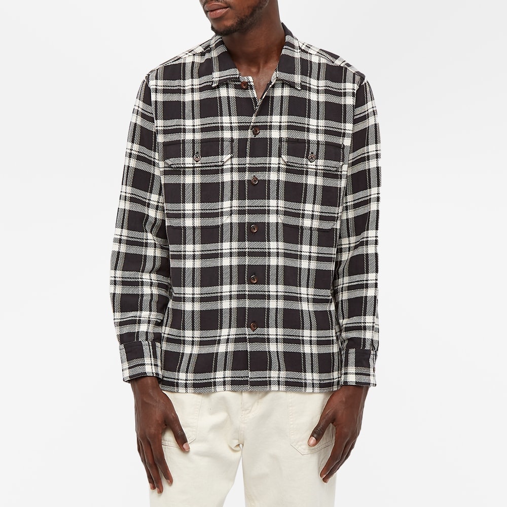 Universal Works Check Utility Overshirt - 4