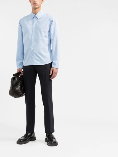 Valentino long-sleeve cotton shirt outlook