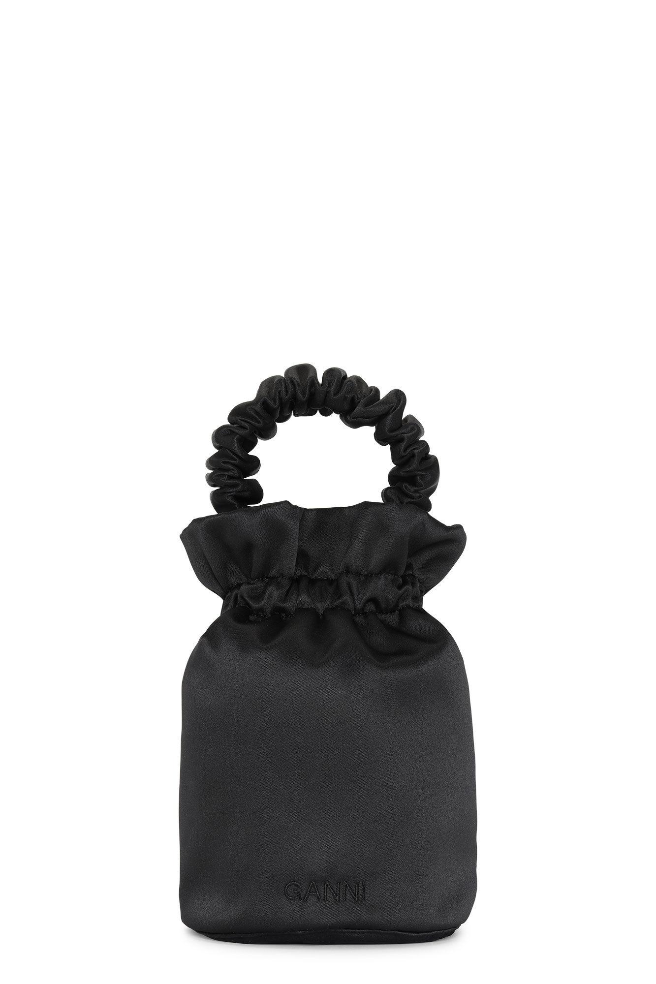 RUCHED TOP HANDLE BAG - 2