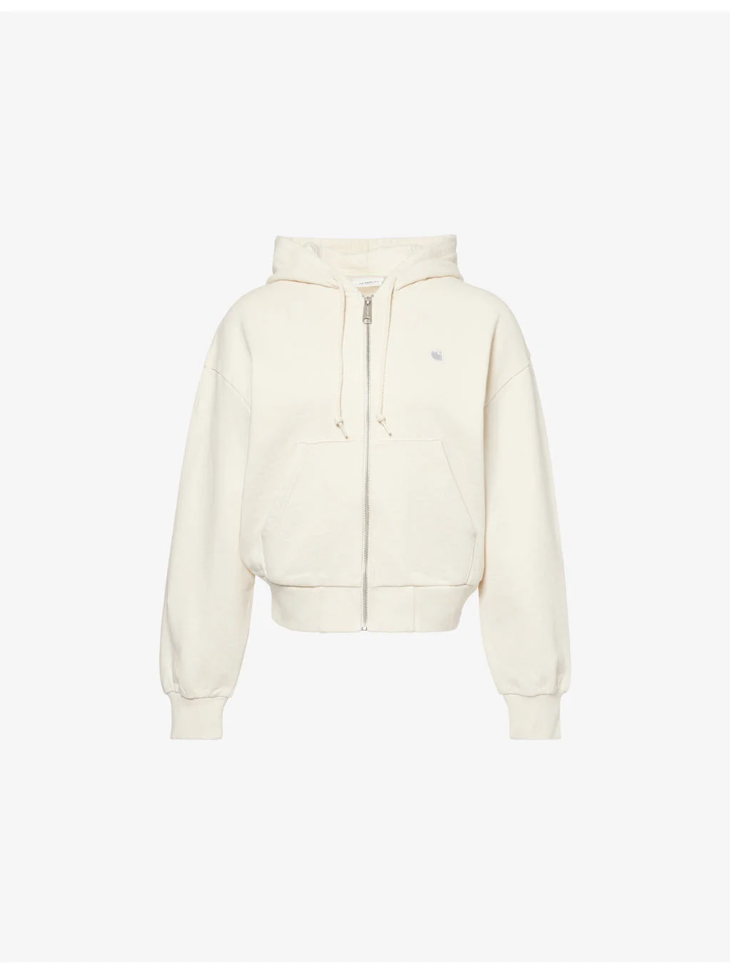 Casey Logo-Embroidered Cotton Hoody - 1