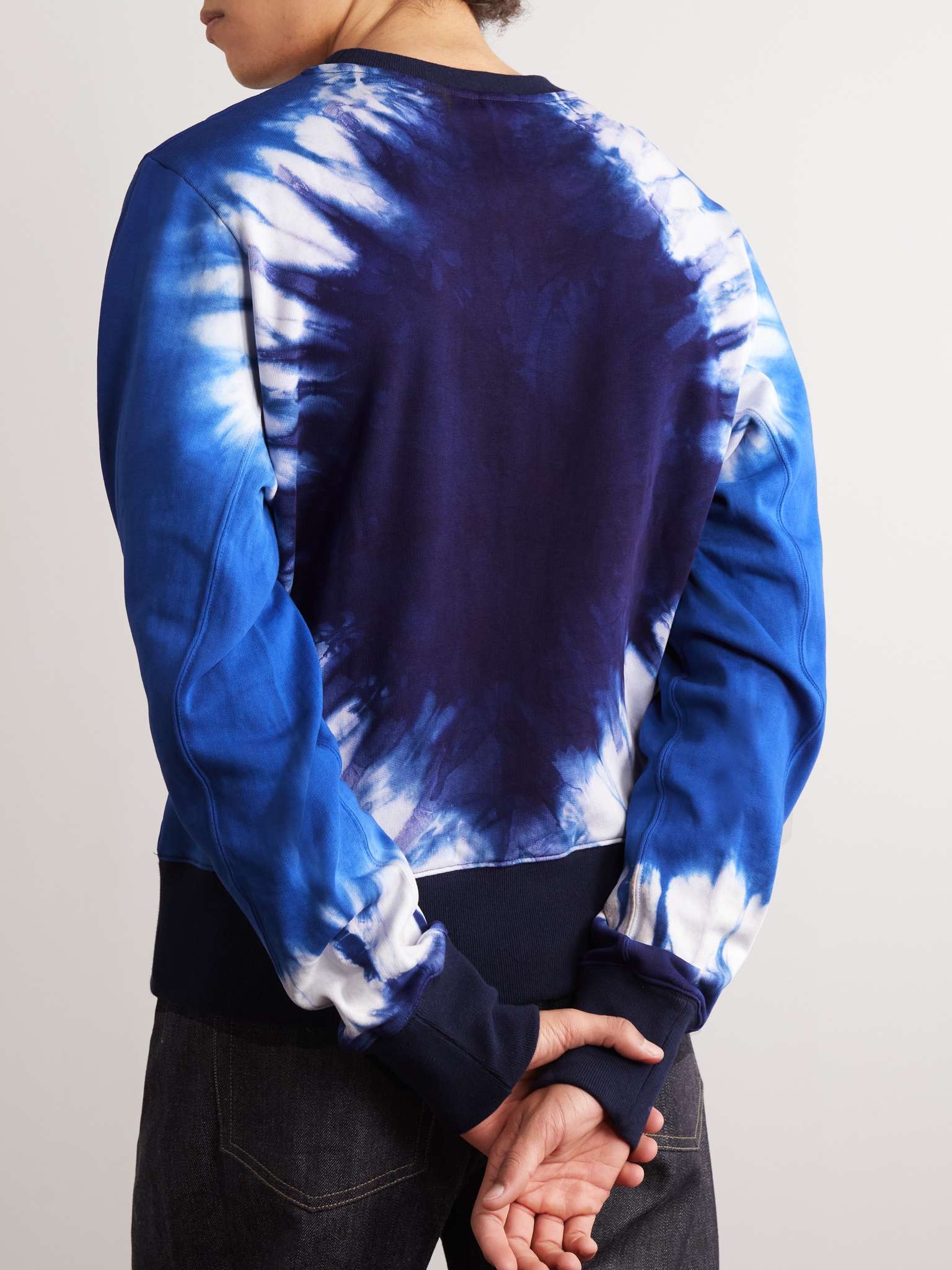 Logo-Embroidered Cotton-Jersey Sweater - 3