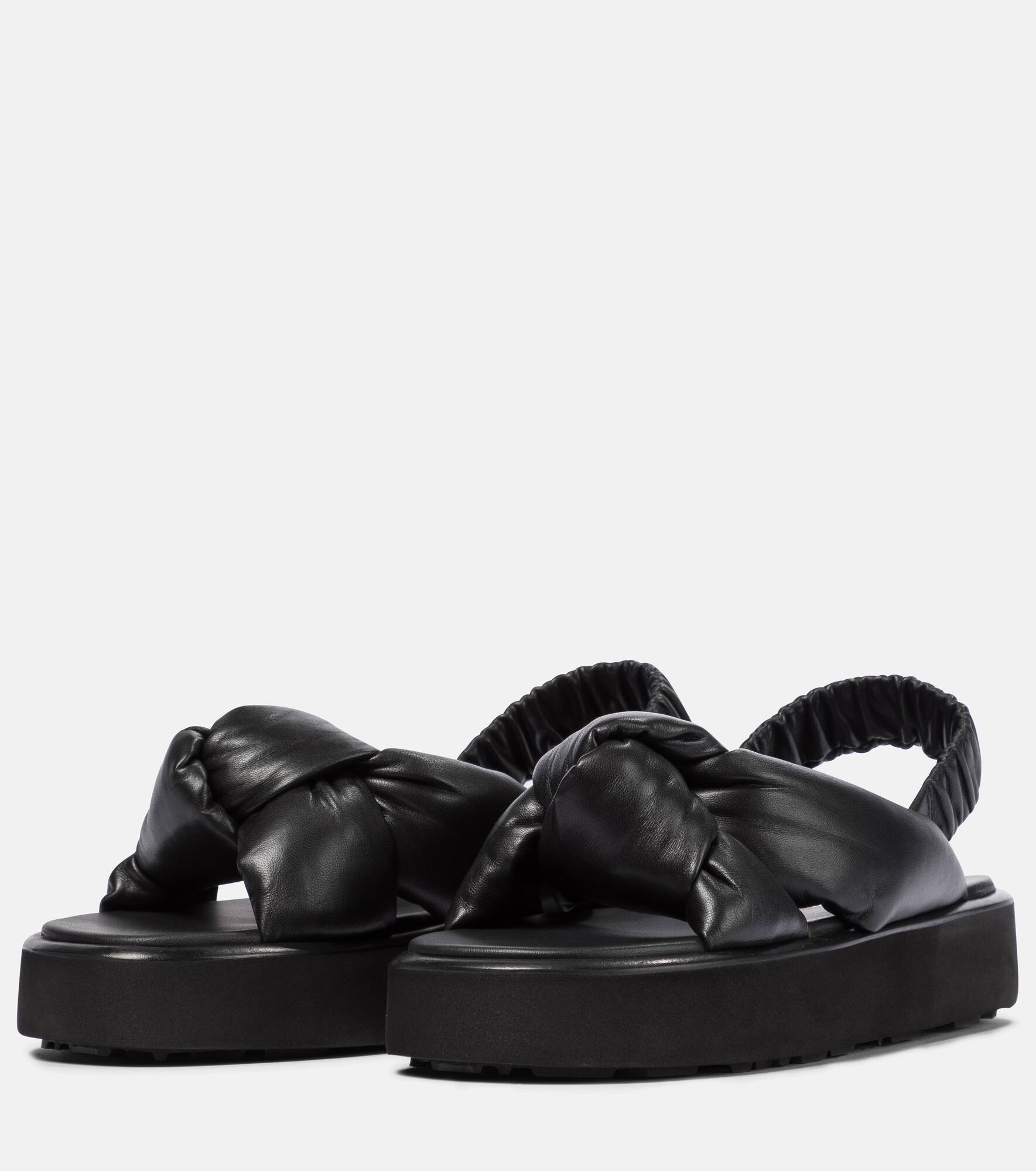 Leather sandals - 5