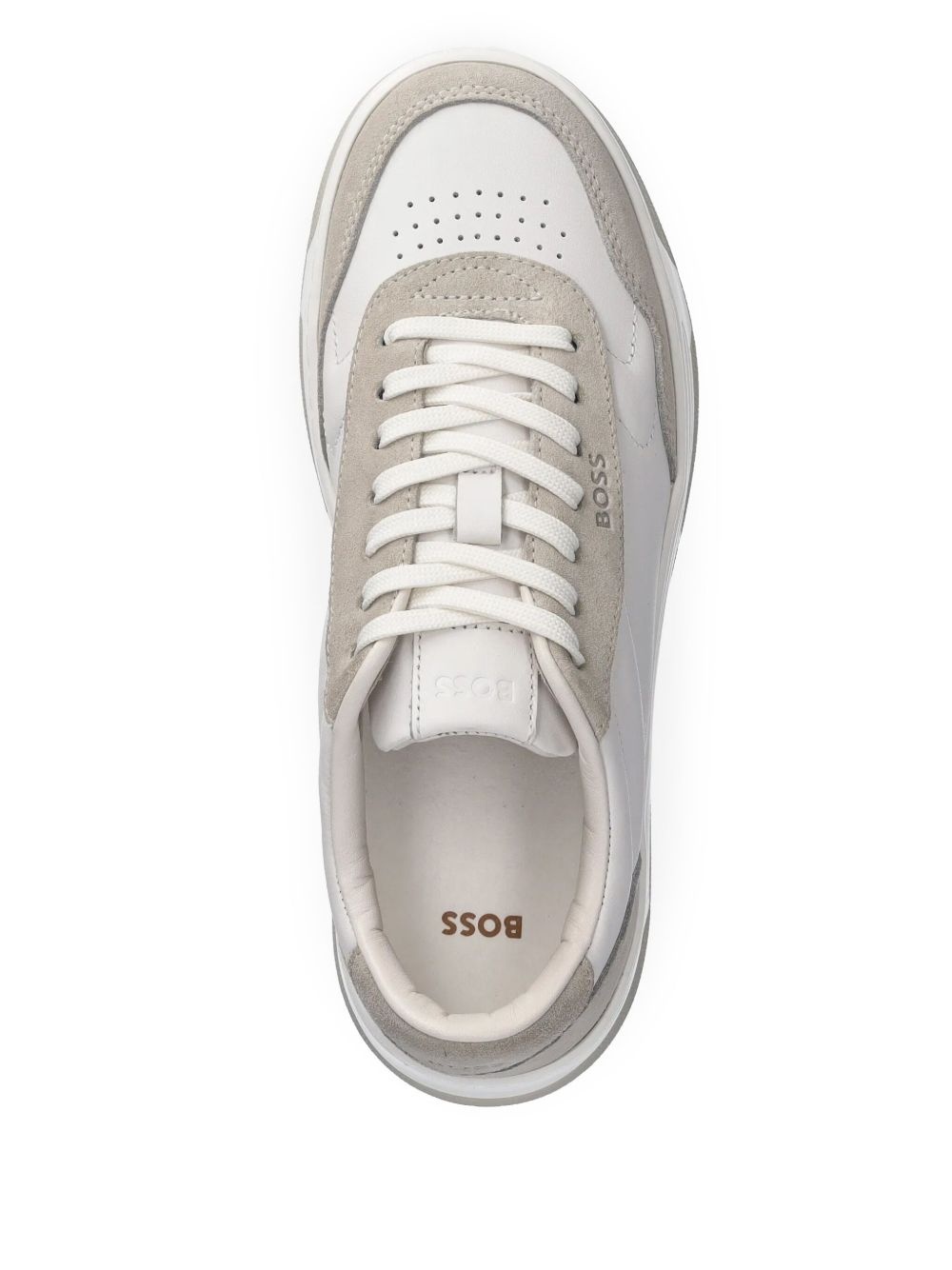 leather sneakers - 4